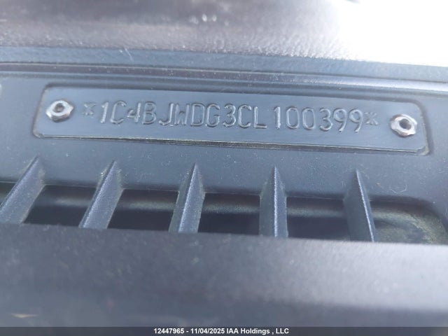 Продажа на аукционе авто 2012 Jeep Wrangler Unlimited Sport, vin: 1C4BJWDG3CL100399, номер лота: 12447965
