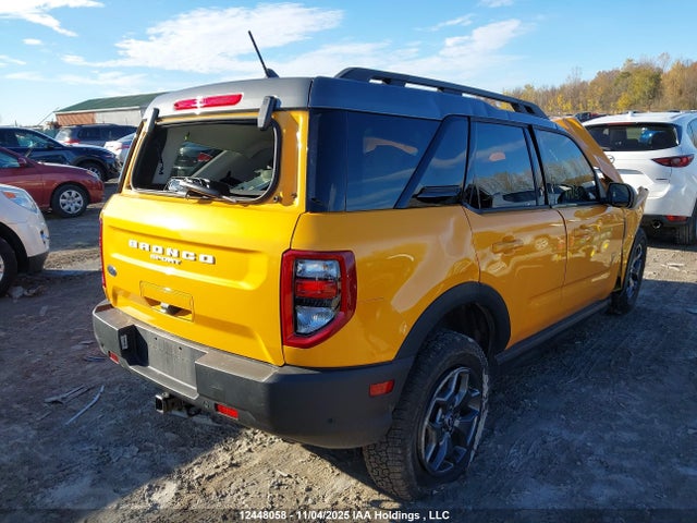Aukcja sprzedaży 2023 Ford Bronco Sport Badlands, vin: 3FMCR9D90PRD74257, numer aukcji: 12448058