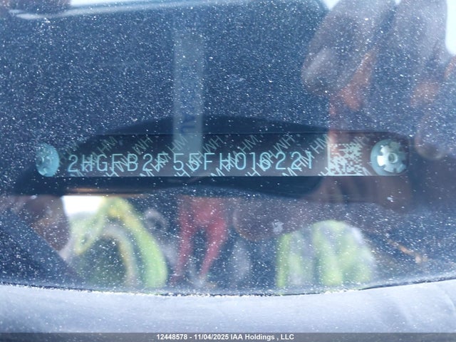 Honda r18z1 2015 2HGFB2F55FH016221 Image 9