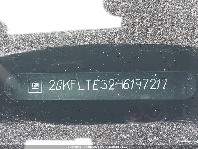 2GKFLTE32H6197217 GMC Terrain Sle