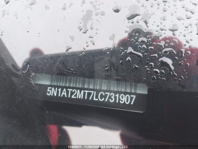 Продаж на аукціоні авто 2020 Nissan Rogue S/sl/sv, vin: 5N1AT2MT7LC731907, номер лоту: 12448931