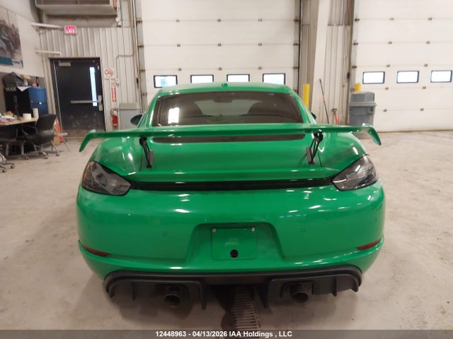 Продаж на аукціоні авто 2021 Porsche 718 Cayman Gt4, vin: WP0AC2A85MS289186, номер лоту: 12448963