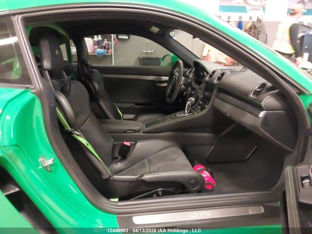Продаж на аукціоні авто 2021 Porsche 718 Cayman Gt4, vin: WP0AC2A85MS289186, номер лоту: 12448963