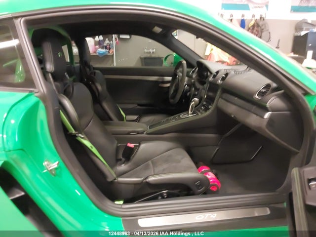 Продаж на аукціоні авто 2021 Porsche 718 Cayman Gt4, vin: WP0AC2A85MS289186, номер лоту: 12448963