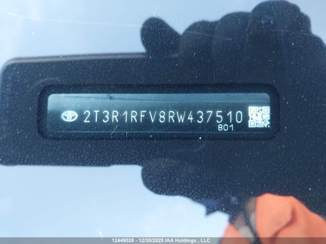 2T3R1RFV8RW437510 Toyota Rav4 Xle