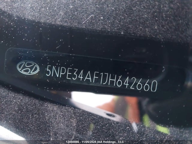 Продажа на аукционе авто 2018 Hyundai Sonata 2.4 Sport, vin: 5NPE34AF1JH642660, номер лота: 12450086