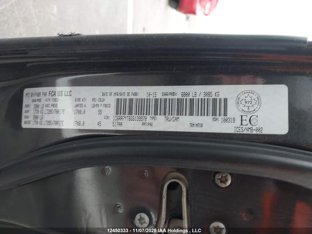 1C6RR7YT6GS139978 RAM 1500 Rebel