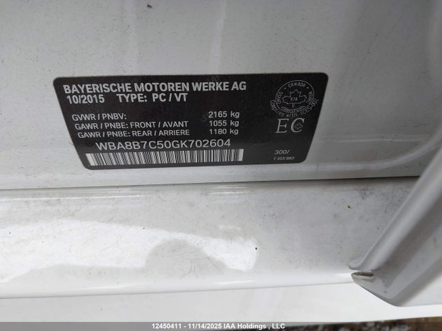 WBA8B7C50GK702604 BMW 340 340i Xdrive