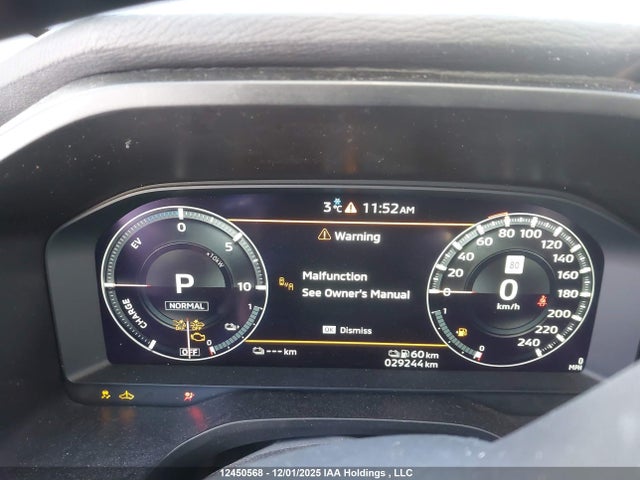 JA4T5VA92PZ613844 Mitsubishi Outlander Phev Gt