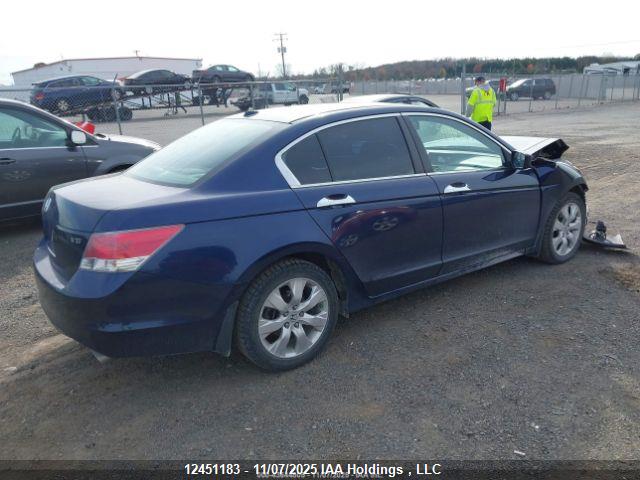 12451183 :رقم المزاد ، 1HGCP36828A803603 vin ، 2008 Honda Accord Exl مزاد بيع