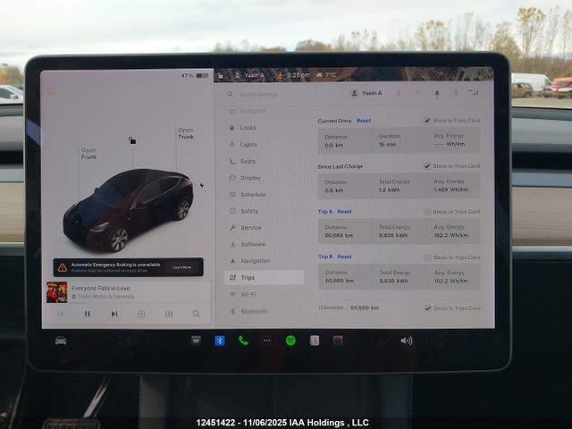 Aukcja sprzedaży 2021 Tesla Model Y, vin: 5YJYGAEE3MF306643, numer aukcji: 12451422