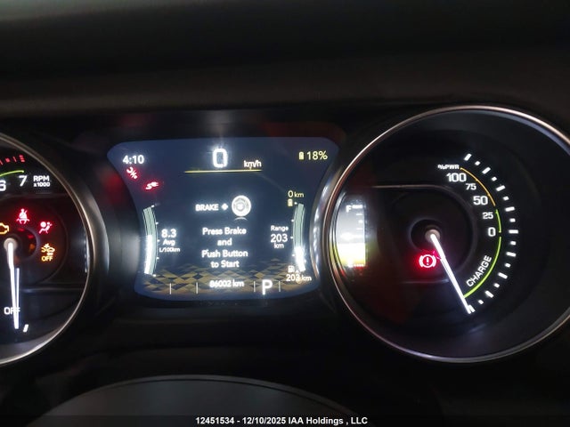 Aukcja sprzedaży 2023 Jeep Wrangler 4xe 4-door High Altitude, vin: 1C4JJXP60PW552108, numer aukcji: 12451534