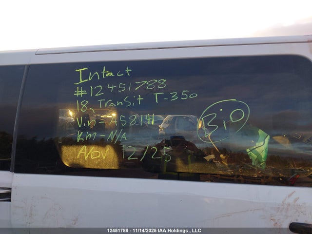 1FBZX2YM9JKA58141 Ford Transit T-350