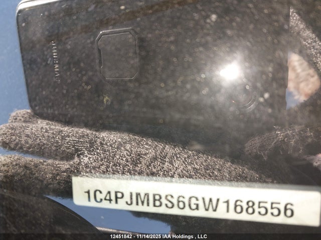 1C4PJMBS6GW168556 Jeep Cherokee Trailhawk