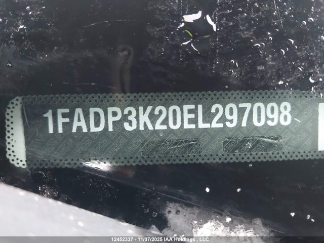 Ford Focus 2014 1FADP3K20EL297098 Image 9