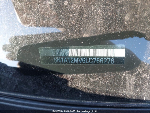 Продажа на аукционе авто 2020 Nissan Rogue S/sl/sv, vin: 5N1AT2MV6LC766276, номер лота: 12452555