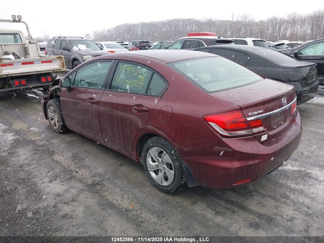 12452566 :رقم المزاد ، 2HGFB2F41DH002241 vin ، 2013 Honda Civic مزاد بيع