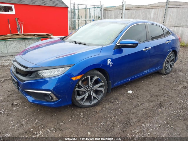 Honda Civic Touring 2020 2HGFC1F92LH100647 Image 2