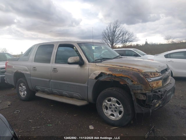 Продаж на аукціоні авто 2002 Chevrolet Avalanche 1500, vin: 3GNEK13T42G335098, номер лоту: 12452592
