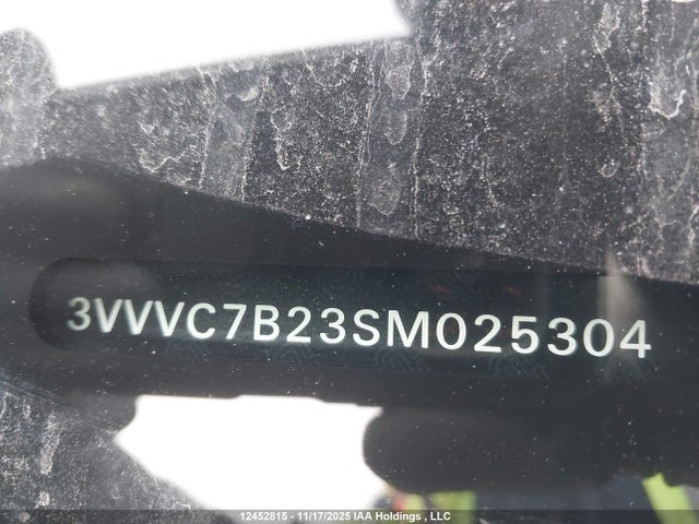 12452815 :رقم المزاد ، 3VVVC7B23SM025304 vin ، 2025 Volkswagen Taos Comfortline مزاد بيع