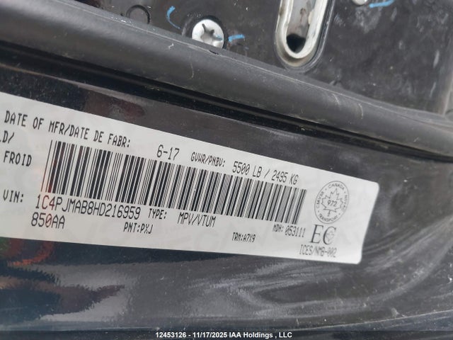 Jeep Cherokee Sport 2017 1C4PJMAB8HD216959 Image 9