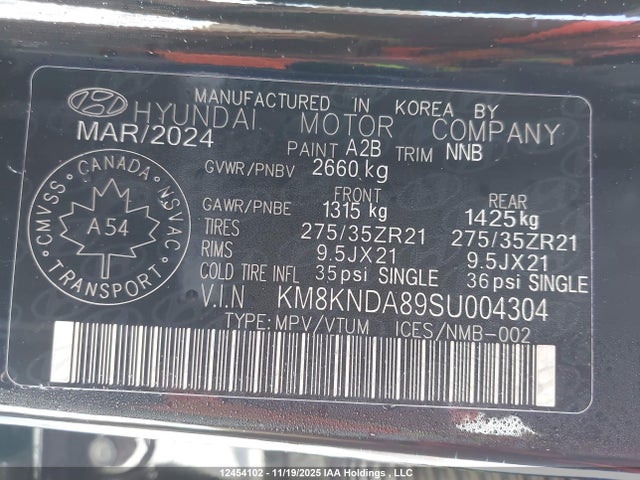 KM8KNDA89SU004304 Hyundai Ioniq 5 N