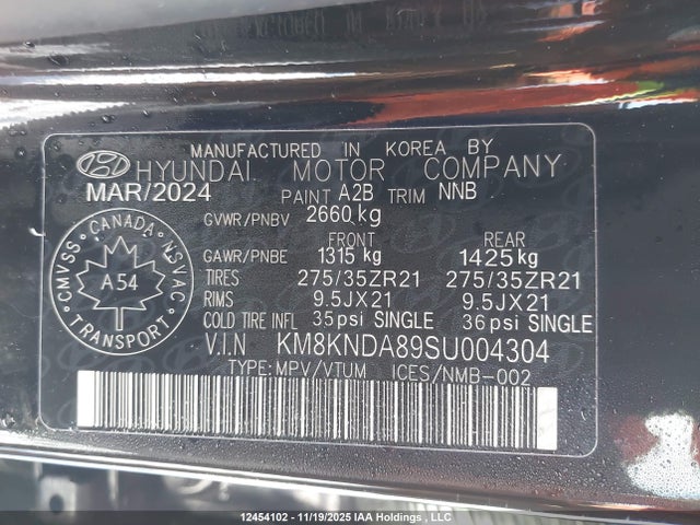 KM8KNDA89SU004304 Hyundai Ioniq 5 N