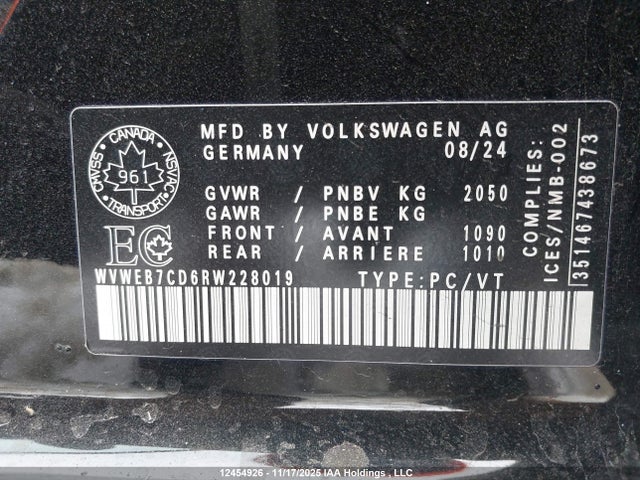 Volkswagen Golf R 2024 WVWEB7CD6RW228019 Image 19