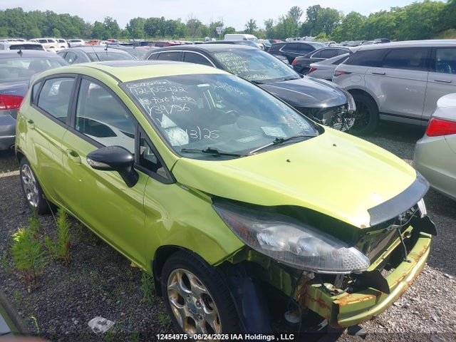 2013 Ford Fiesta Titanium მანქანა იყიდება აუქციონზე, vin: 3FADP4FJ6DM139756, აუქციონის ნომერი: 12454975