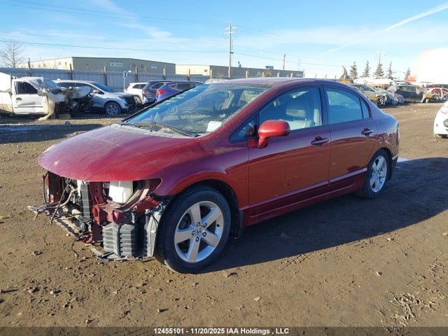 2008 Honda Civic Ex-l მანქანა იყიდება აუქციონზე, vin: 2HGFA16928H002408, აუქციონის ნომერი: 12455101