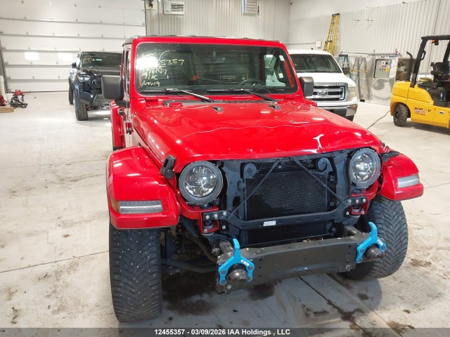 Продаж на аукціоні авто 2023 Jeep Wrangler 4xe Unlimited Sahara, vin: 1C4JJXP68PW670147, номер лоту: 12455357