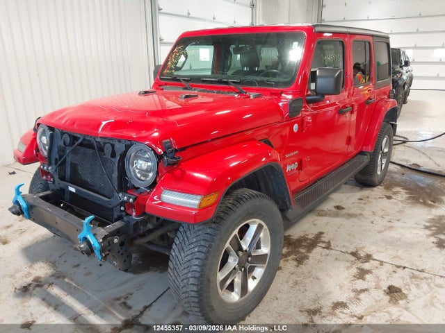 Продаж на аукціоні авто 2023 Jeep Wrangler 4xe Unlimited Sahara, vin: 1C4JJXP68PW670147, номер лоту: 12455357