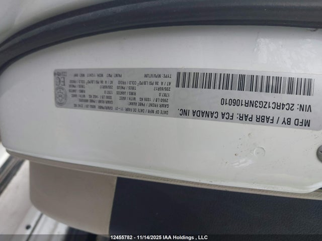 2C4RC1ZG3NR106010 Dodge Grand Caravan
