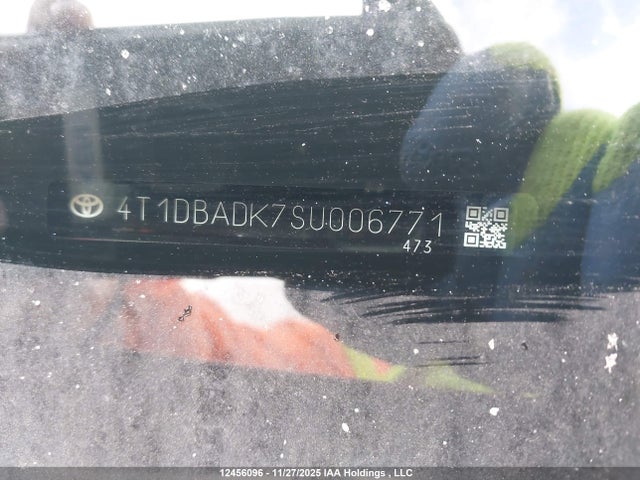 4T1DBADK7SU006771 Toyota Camry Se Upgrade
