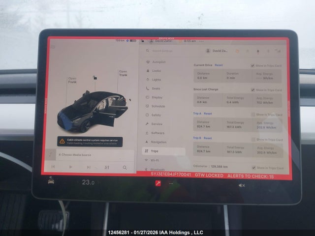 5YJ3E1EB4JF170041 Tesla Model 3 Long Range/performance
