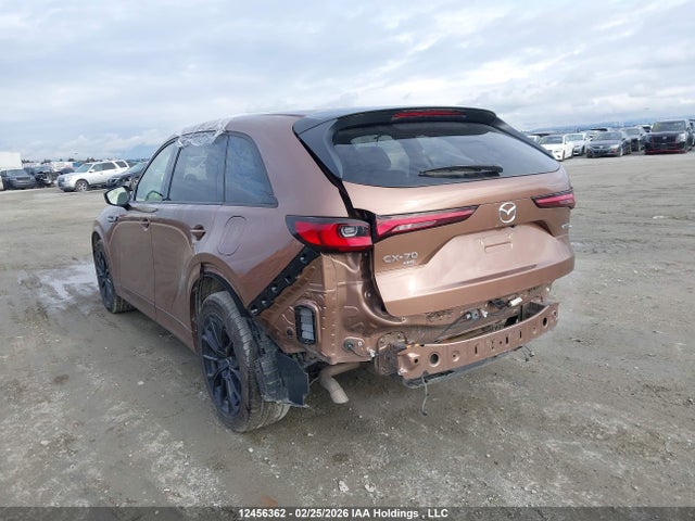 2025 Mazda Cx-70 Premium მანქანა იყიდება აუქციონზე, vin: JM3KJDHDXS1122051, აუქციონის ნომერი: 12456362