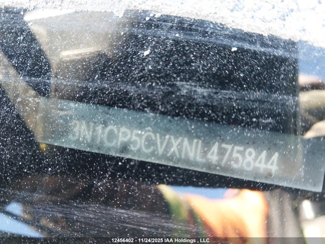 3N1CP5CVXNL475844 Nissan KICKS SV