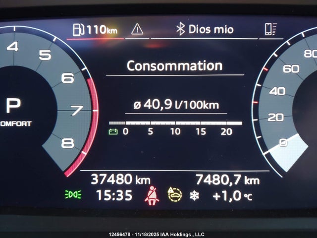 12456478 :رقم المزاد ، WAUGUCGY3PA050327 vin ، 2023 Audi A3 Premium مزاد بيع