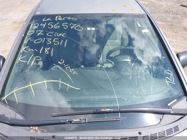 Aukcja sprzedaży 2007 Honda Civic Dx, vin: 2HGFA16337H013511, numer aukcji: 12456570