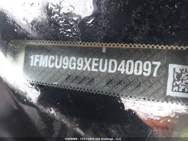 1FMCU9G9XEUD40097 Ford ESCAPE SE