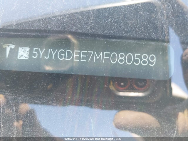 5YJYGDEE7MF080589 Tesla Model Y