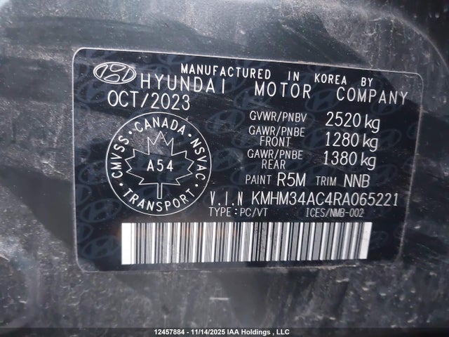 KMHM34AC4RA065221 Hyundai Ioniq 6 Preferred Long Range