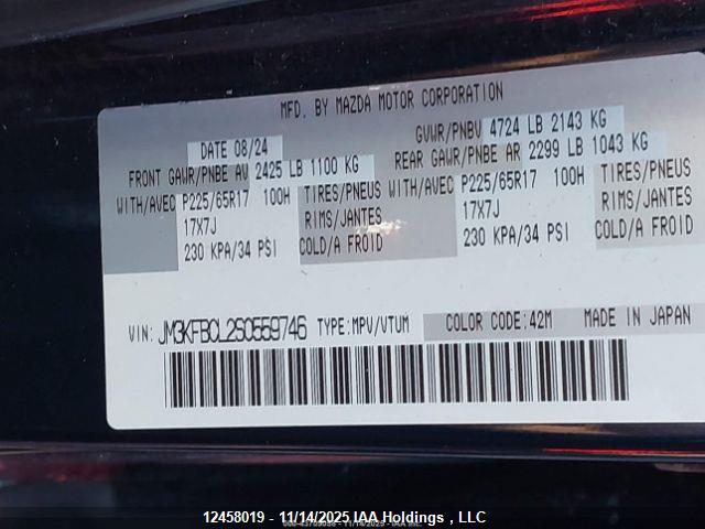 JM3KFBCL2S0559746 Mazda Cx-5 Preferred