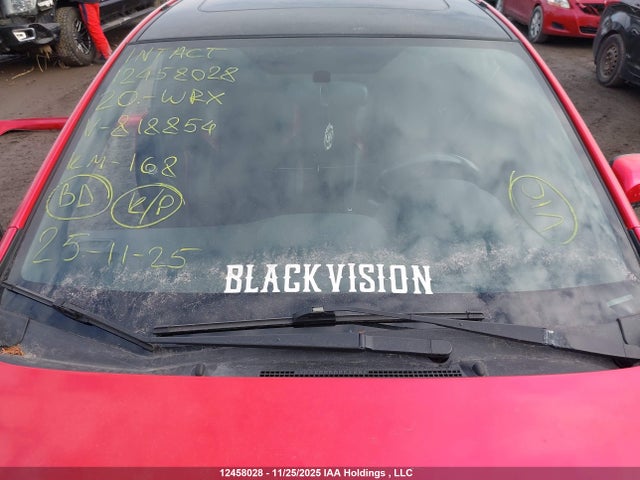 Aukcja sprzedaży 2020 Subaru Wrx Sti Sti, vin: JF1VA2T66L9818854, numer aukcji: 12458028