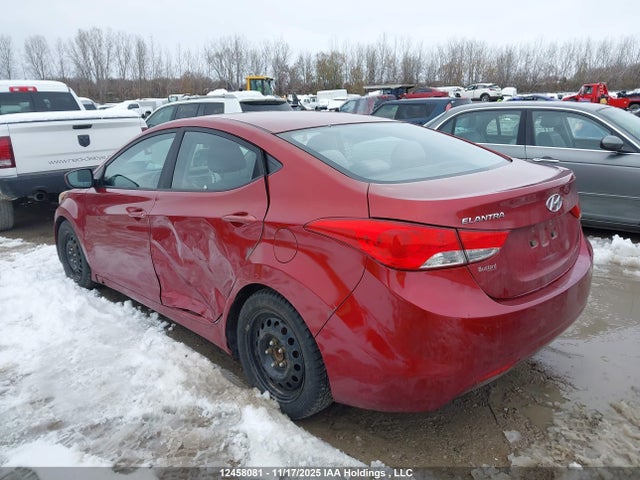 Продаж на аукціоні авто 2011 Hyundai Elantra Gls/limited, vin: 5NPDH4AE2BH028304, номер лоту: 12458081