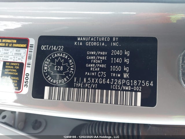 5XXG64J26PG187564 KIA K5 Gt-line