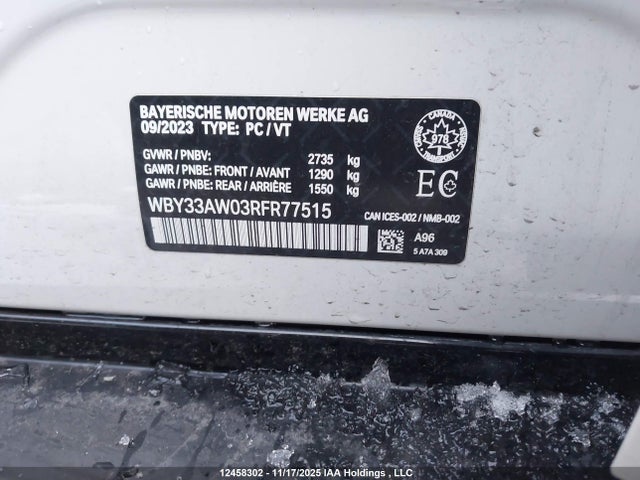 WBY33AW03RFR77515 BMW I4 M50