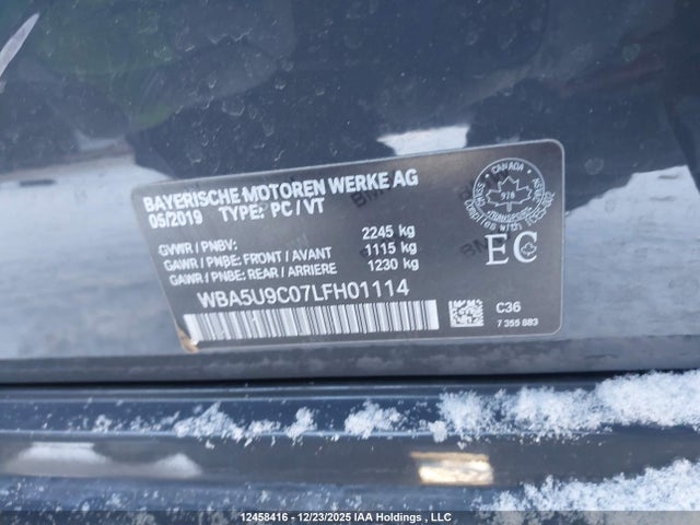 WBA5U9C07LFH01114 BMW M340i Xdrive