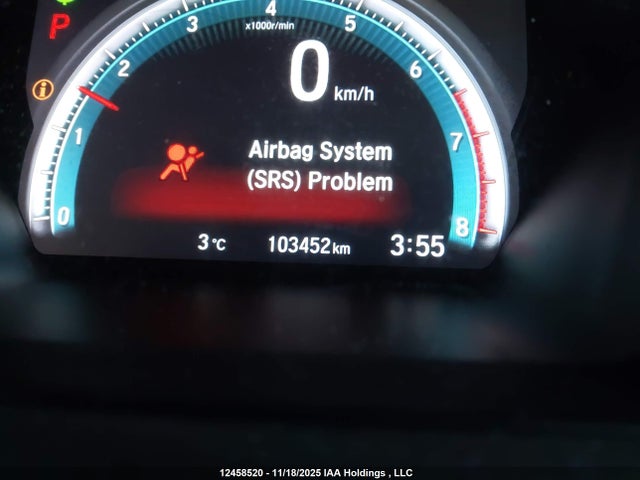 Продажа на аукционе авто 2019 Honda Civic Touring, vin: 2HGFC1F96KH105283, номер лота: 12458520