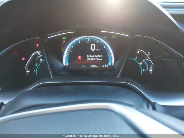Продажа на аукционе авто 2019 Honda Civic Touring, vin: 2HGFC1F96KH105283, номер лота: 12458520